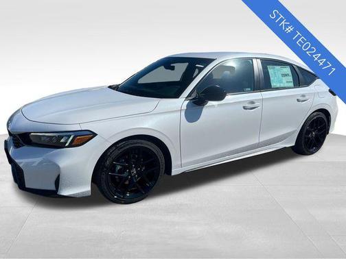 Platinum White Pearl 2026 Honda Civic Sport