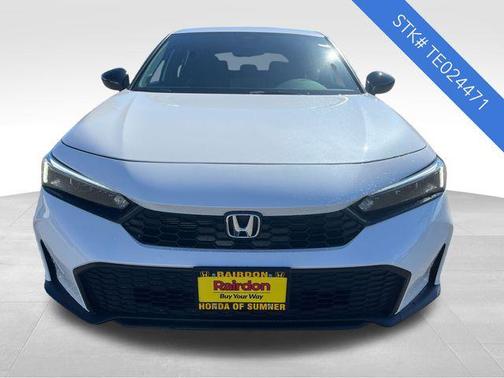 Platinum White Pearl 2026 Honda Civic Sport