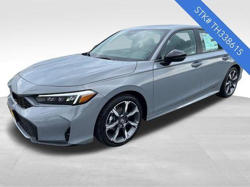 Urban Gray Pearl 2026 Honda Civic Hybrid Sport Touring