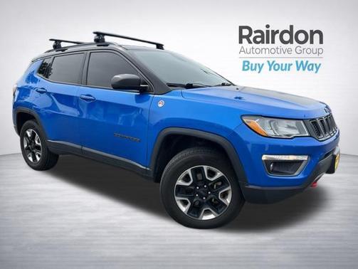 Laser Blue Pearlcoat 2017 Jeep New Compass Trailhawk