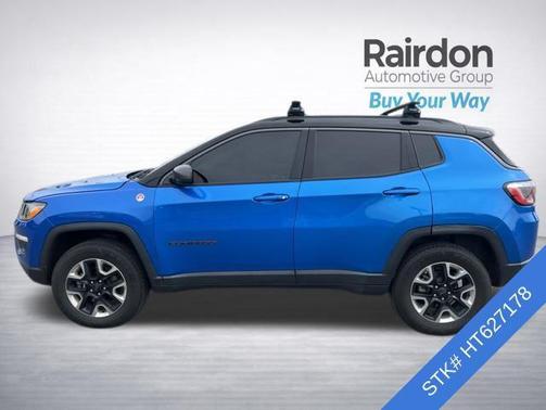 Laser Blue Pearlcoat 2017 Jeep New Compass Trailhawk