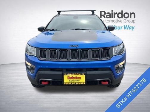 Laser Blue Pearlcoat 2017 Jeep New Compass Trailhawk