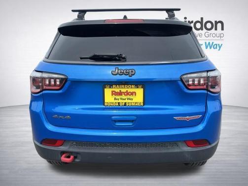 Laser Blue Pearlcoat 2017 Jeep New Compass Trailhawk