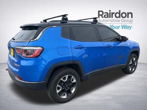Laser Blue Pearlcoat 2017 Jeep New Compass Trailhawk