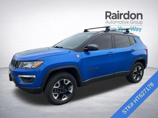 Laser Blue Pearlcoat 2017 Jeep New Compass Trailhawk