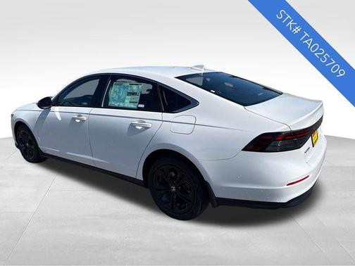 Platinum White 2026 Honda Accord LX 1.5T