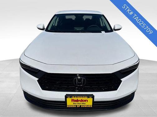 Platinum White 2026 Honda Accord LX 1.5T