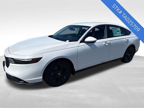 Platinum White 2026 Honda Accord LX 1.5T