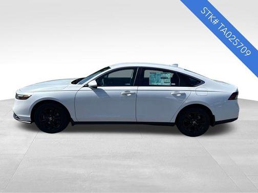 Platinum White 2026 Honda Accord LX 1.5T
