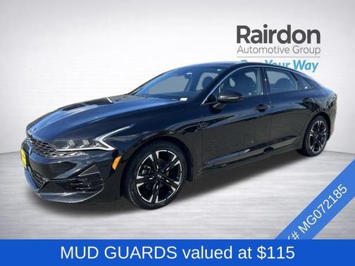 Ebony Black 2021 Kia K5 GT-Line