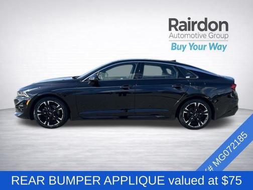 Ebony Black 2021 Kia K5 GT-Line