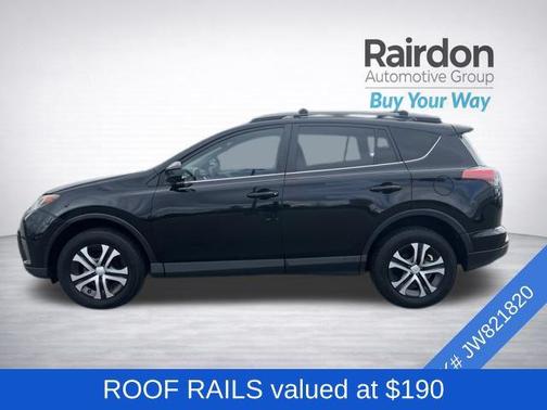 Black 2018 Toyota RAV4 LE