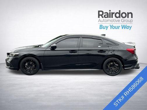 Crystal Black Pearl 2024 Honda Civic Sport
