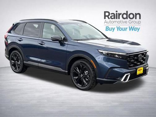 Canyon River Blue Metallic 2026 Honda CR-V Hybrid Sport Touring AWD