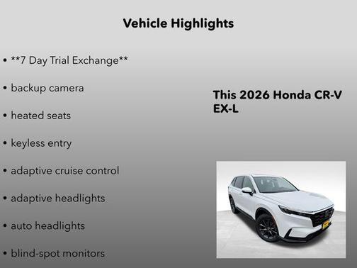 2026 Honda CR-V EX-L AWD