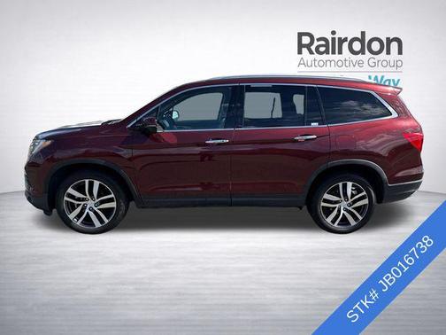 Deep Scarlet Pearl 2018 Honda Pilot Touring