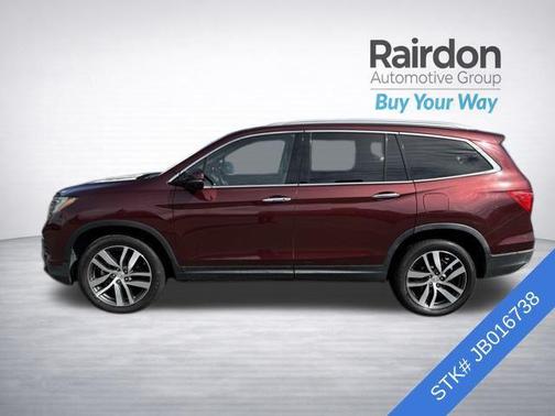 Deep Scarlet Pearl 2018 Honda Pilot Touring