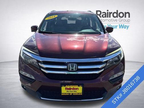 Deep Scarlet Pearl 2018 Honda Pilot Touring