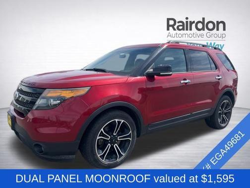 Ruby Red Metallic Tinted Clearcoat 2014 Ford Explorer Sport