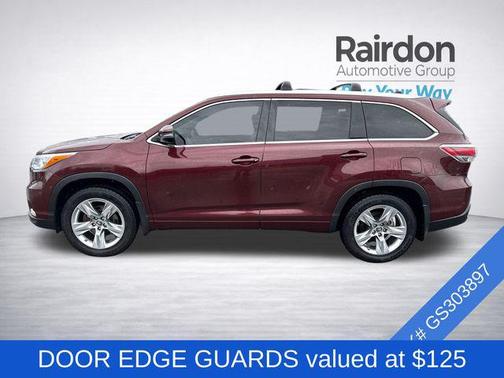 Ooh La La Rouge Mica 2016 Toyota Highlander Limited