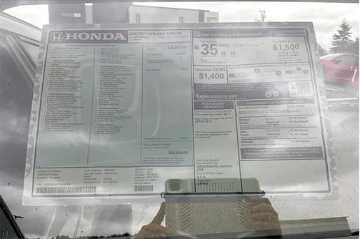2026 Honda CR-V Hybrid Sport