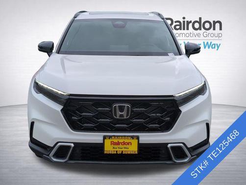 Platinum White Pearl 2026 Honda CR-V Hybrid Sport Touring AWD