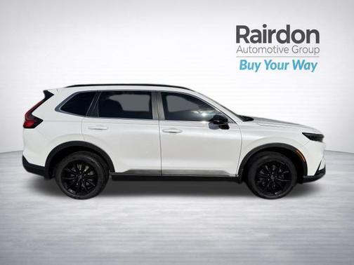 Platinum White Pearl 2024 Honda CR-V Hybrid Sport AWD