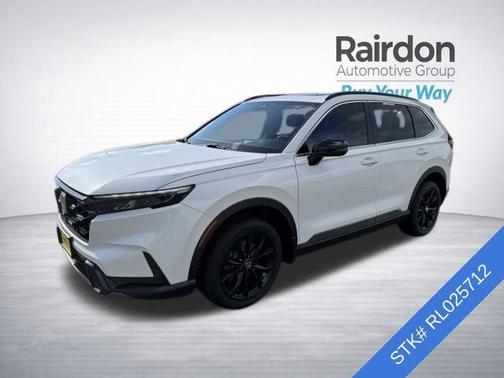 Platinum White Pearl 2024 Honda CR-V Hybrid Sport AWD