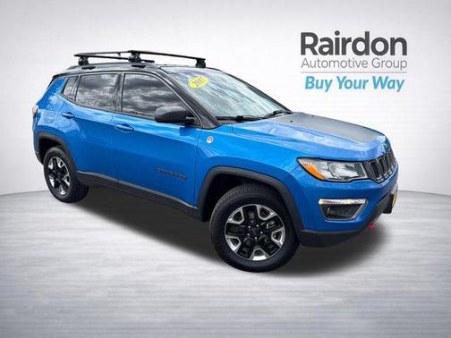 Laser Blue Pearlcoat 2017 Jeep New Compass Trailhawk