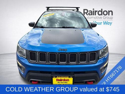 Laser Blue Pearlcoat 2017 Jeep New Compass Trailhawk