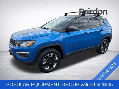 Laser Blue Pearlcoat 2017 Jeep New Compass Trailhawk