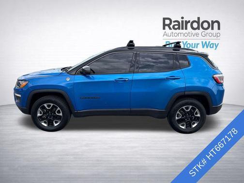 Laser Blue Pearlcoat 2017 Jeep New Compass Trailhawk