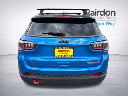 Laser Blue Pearlcoat 2017 Jeep New Compass Trailhawk
