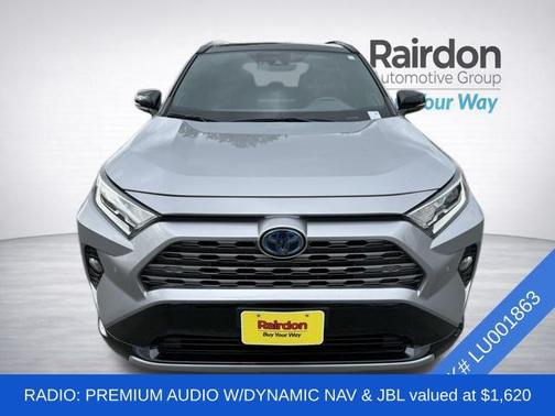 Silver Sky Metallic w/Midnight Black Roof 2020 Toyota RAV4 Hybrid SE