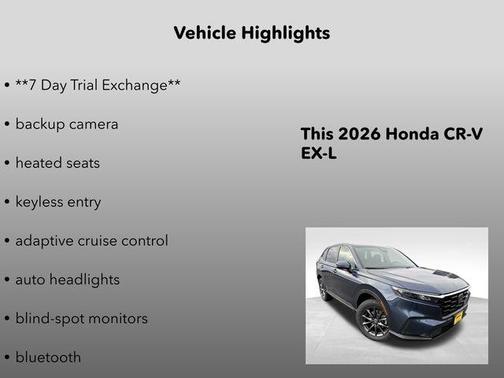 2026 Honda CR-V EX-L AWD