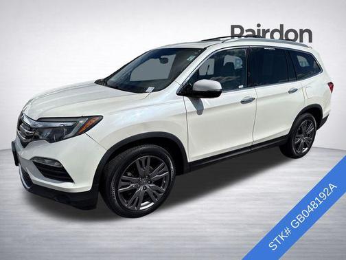 White Diamond Pearl 2016 Honda Pilot Touring