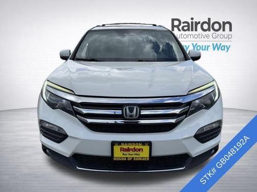 White Diamond Pearl 2016 Honda Pilot Touring