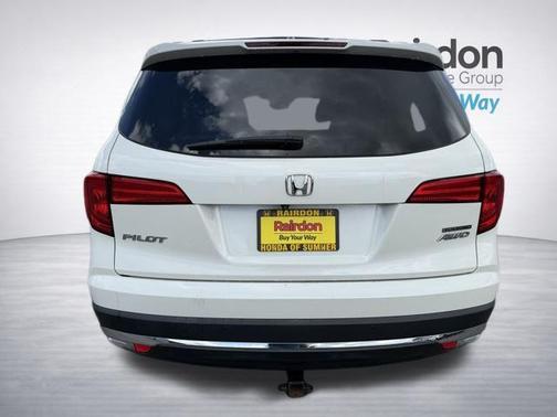 White Diamond Pearl 2016 Honda Pilot Touring