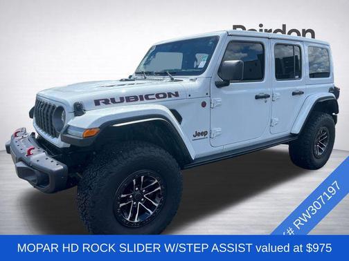 Bright White Clearcoat 2024 Jeep Wrangler Rubicon