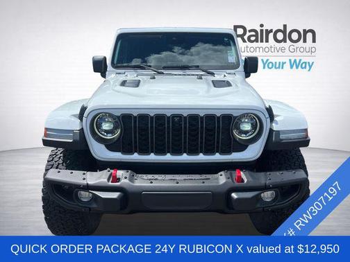 Bright White Clearcoat 2024 Jeep Wrangler Rubicon