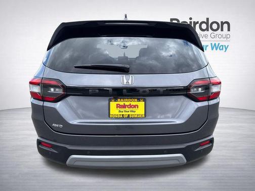 Modern Steel Metallic 2023 Honda Pilot AWD EX-L 7 Passenger