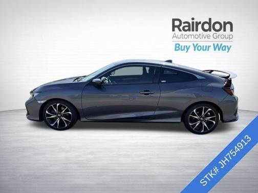 Modern Steel Metallic 2018 Honda Civic Si