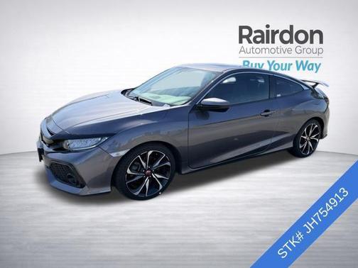Modern Steel Metallic 2018 Honda Civic Si