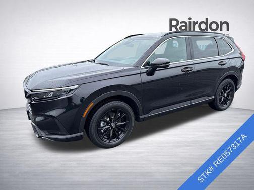 Crystal Black Pearl 2024 Honda CR-V Hybrid Sport AWD