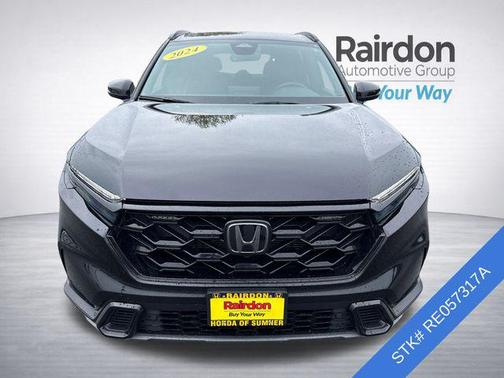 Crystal Black Pearl 2024 Honda CR-V Hybrid Sport AWD