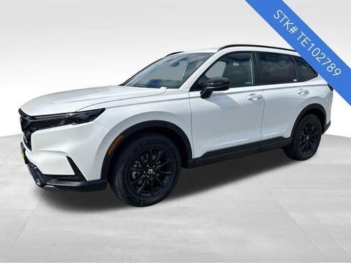 Platinum White Pearl 2026 Honda CR-V Hybrid Sport-L AWD