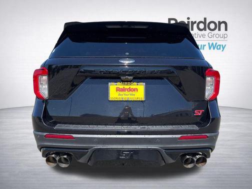 Agate Black Metallic 2023 Ford Explorer ST