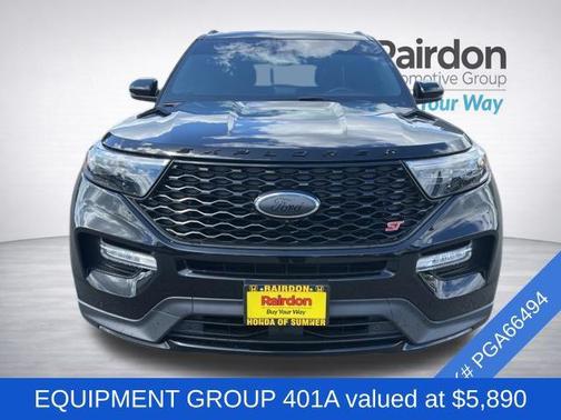 Agate Black Metallic 2023 Ford Explorer ST