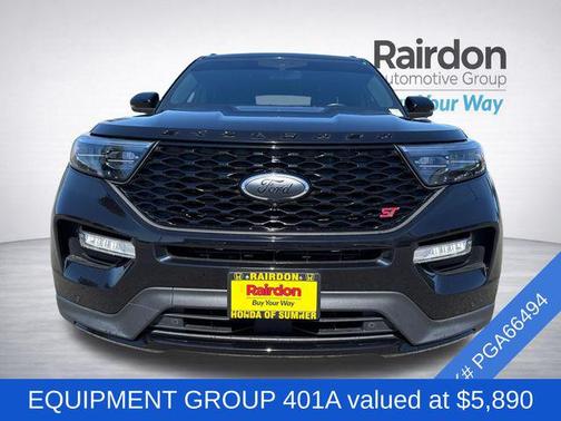 Agate Black Metallic 2023 Ford Explorer ST