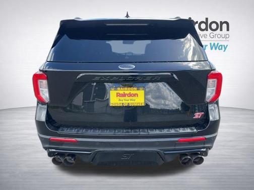 Agate Black Metallic 2023 Ford Explorer ST
